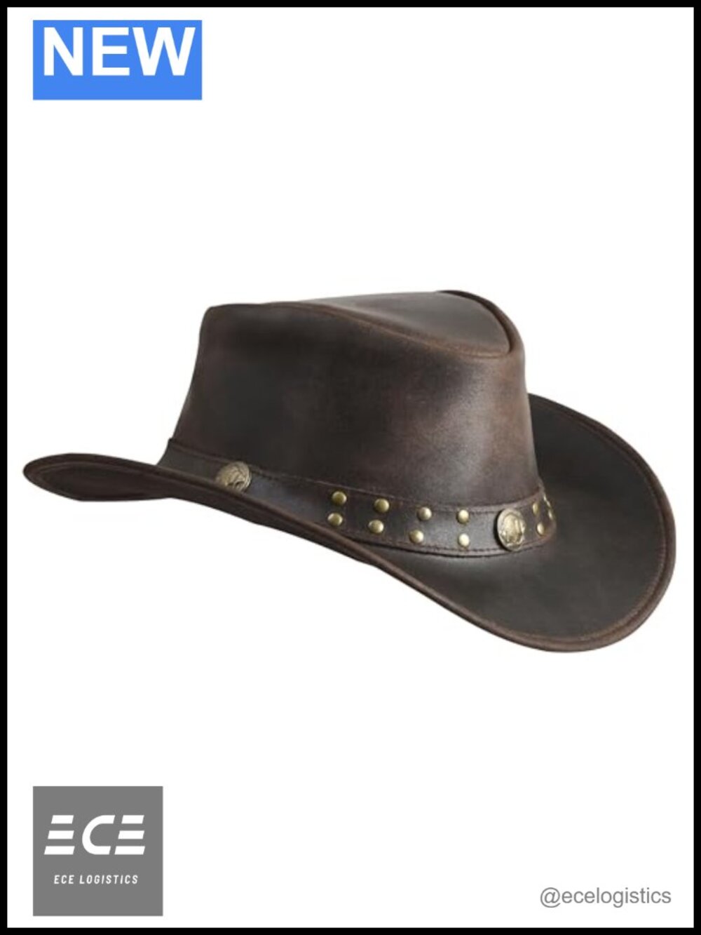 Sidewinder Suede Leather Cowboy Hat Wide Brim Western Outback Unisex Adult